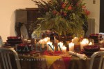 Tumbler & Votives for holiday dining 