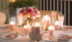 QB pink romantic outdoors LCw